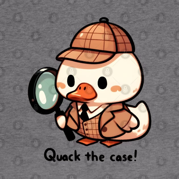 Detective Duck Solving Mystery by Umbrella Studio